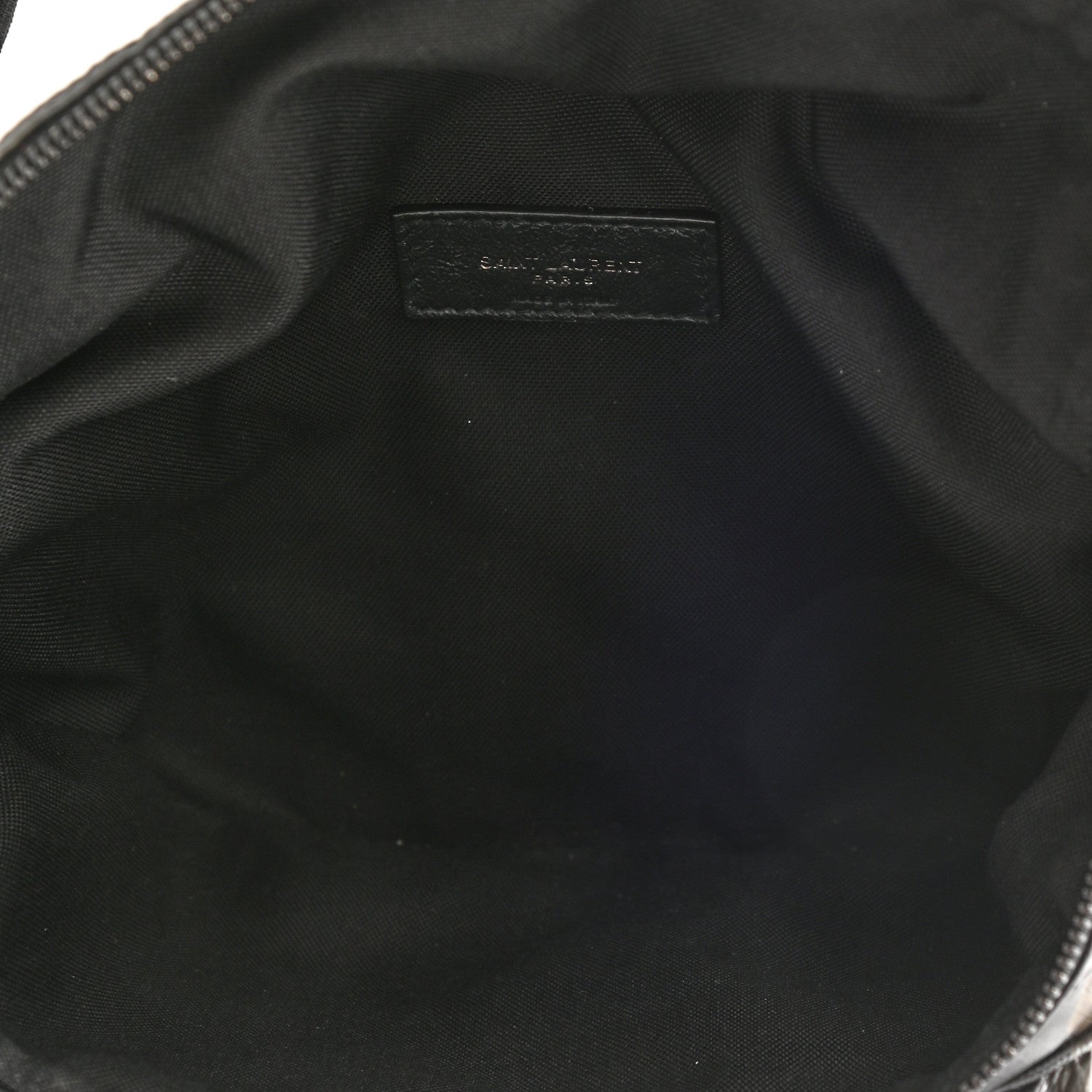 Saint Laurent Nylon Logo Ripstop Body Belt Bag Black 5 of 7