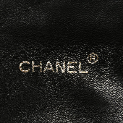 Chanel Lambskin Quilted Single Flap Medium Black 6 of 9
