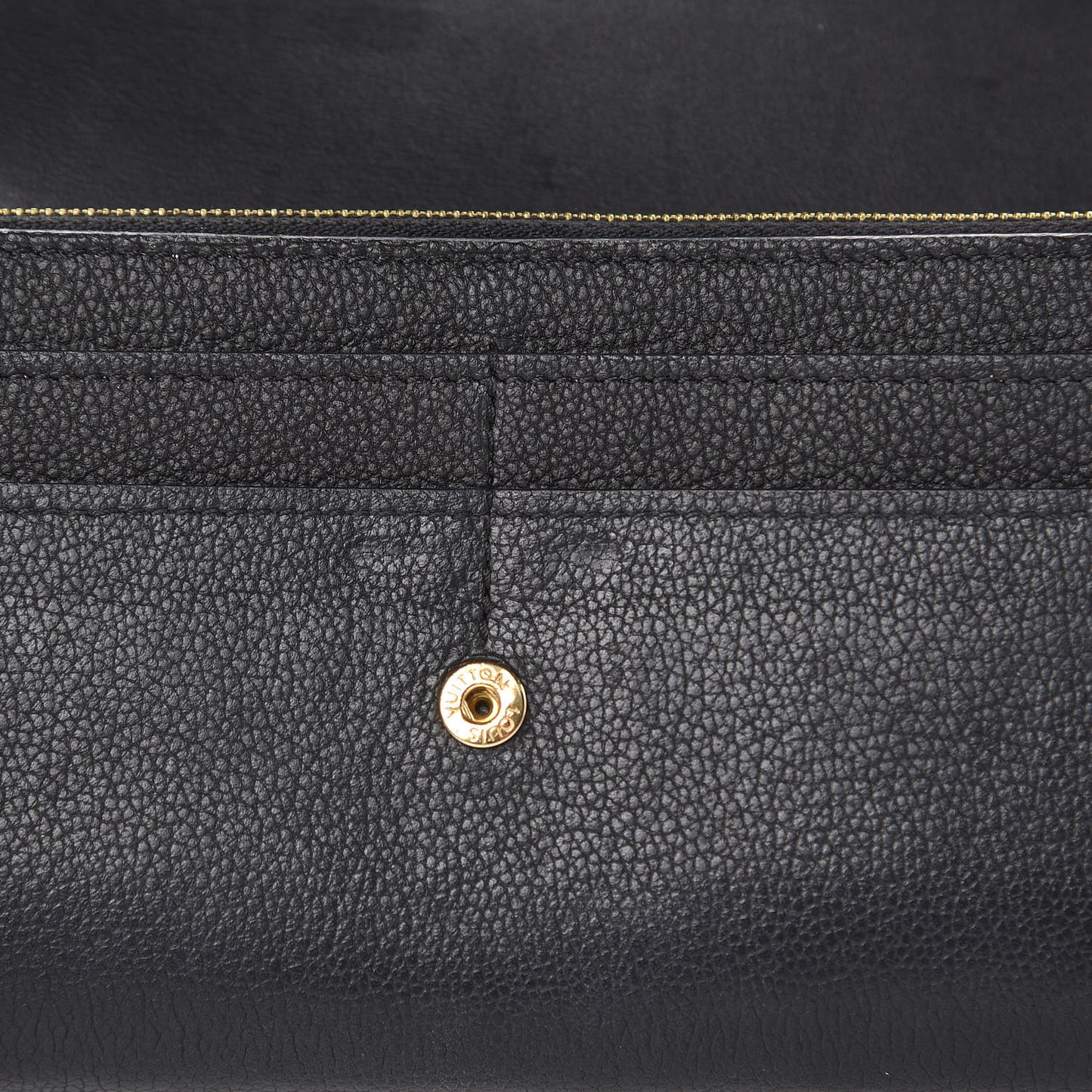 Monogram Cuir Plume Very Wallet Black