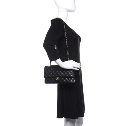 Chanel Caviar Quilted Medium Double Flap Black 3 of 17