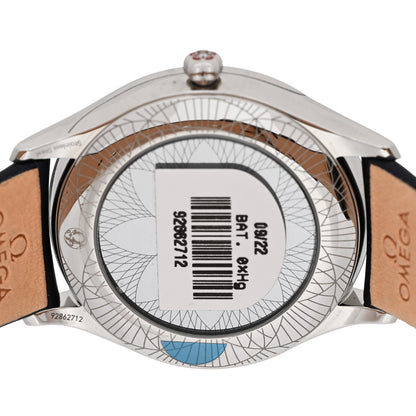 Omega Stainless Steel Satin Diamond Bezel 36mm De Ville Tresor Quartz Watch White 428.17.36.60.04.001 4 of 6