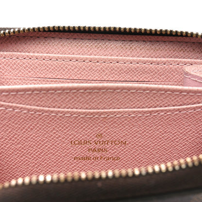 Louis Vuitton Damier Ebene Zippy Coin Purse Rose Ballerine 6 of 8