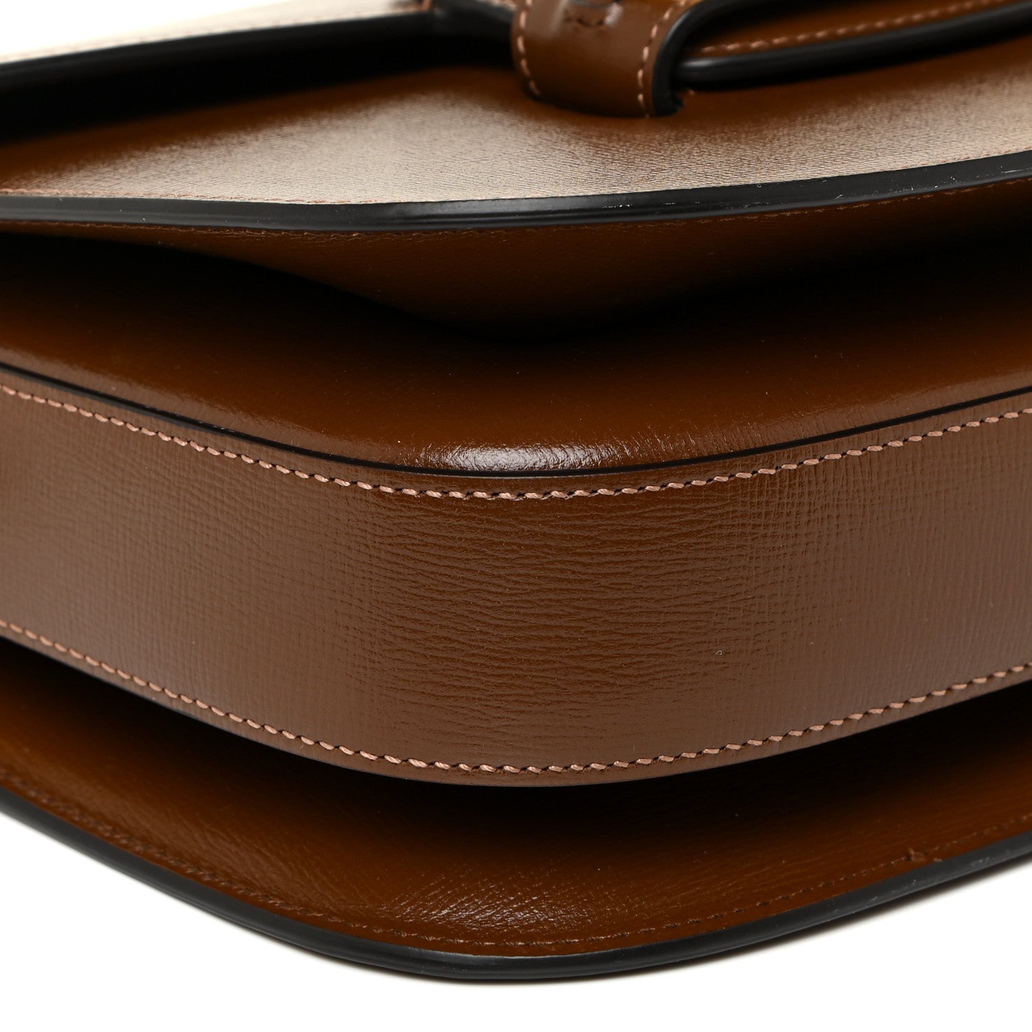 Gucci Azalea Calfskin Horsebit 1955 Shoulder Bag Brown Sugar 11 of 14