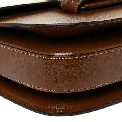 Gucci Azalea Calfskin Horsebit 1955 Shoulder Bag Brown Sugar 11 of 14