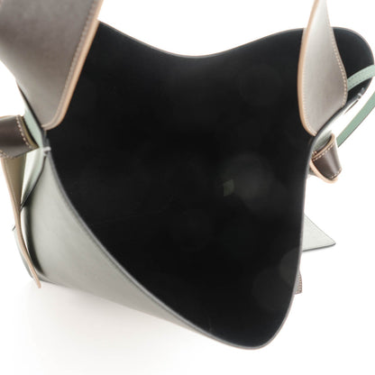 Celine Shiny Smooth Calfskin Small Twisted Cabas Jade Forest 5 of 7