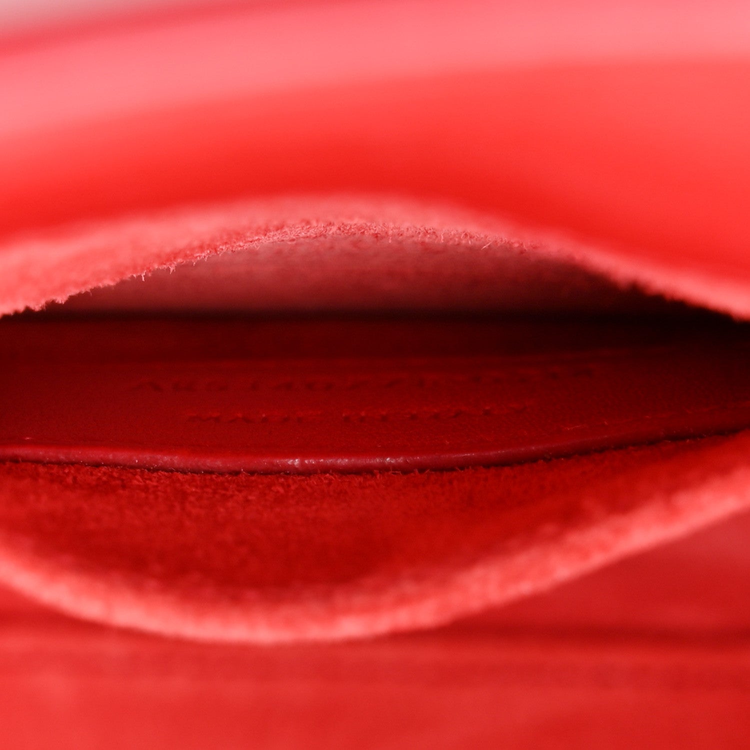 Saint Laurent Calfskin Nano Sac De Jour Lipstick Red 7 of 13