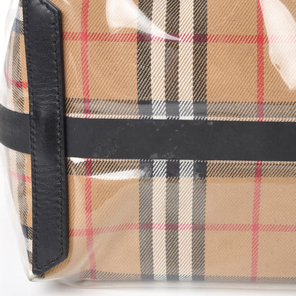 Burberry Vintage Check Transparent Large The Giant Reversible Tote Black 13 of 22