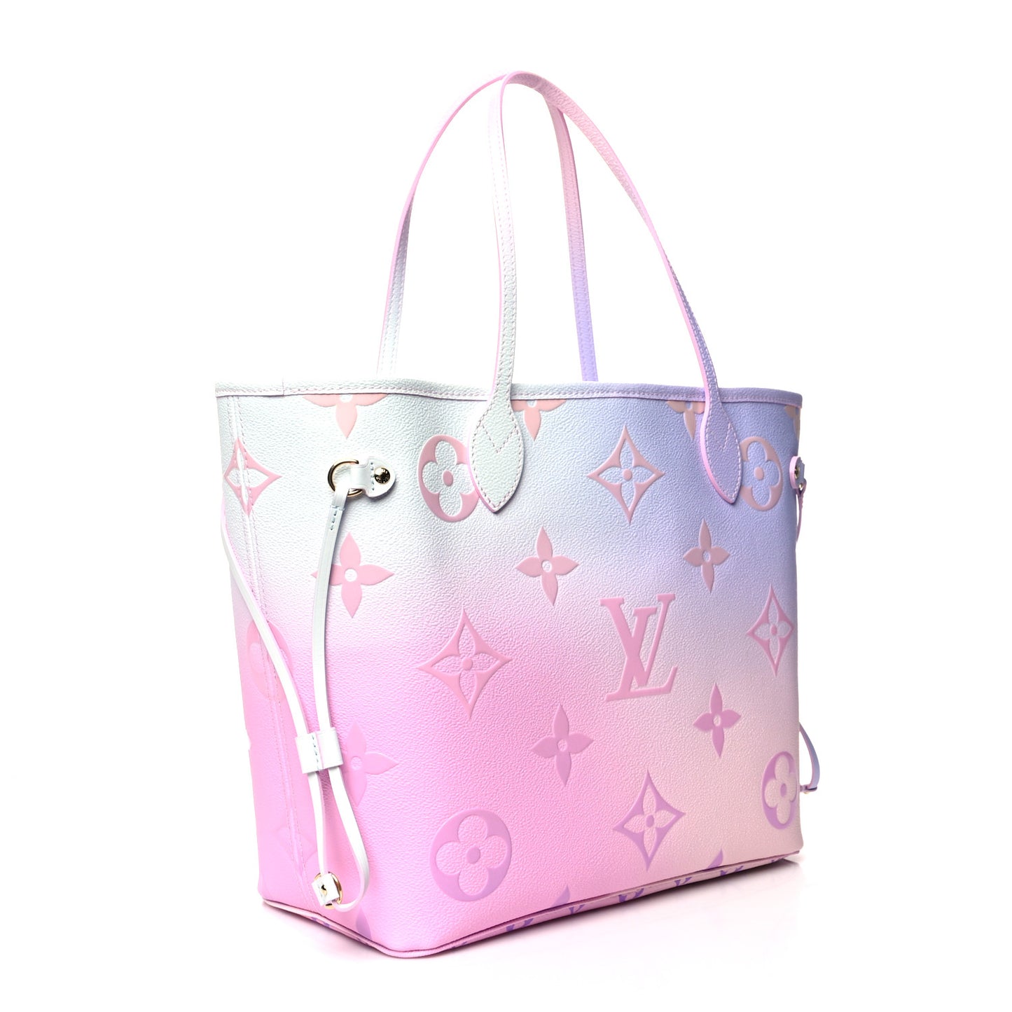Monogram Giant Spring In The City Neverfull MM Sunrise Pastel