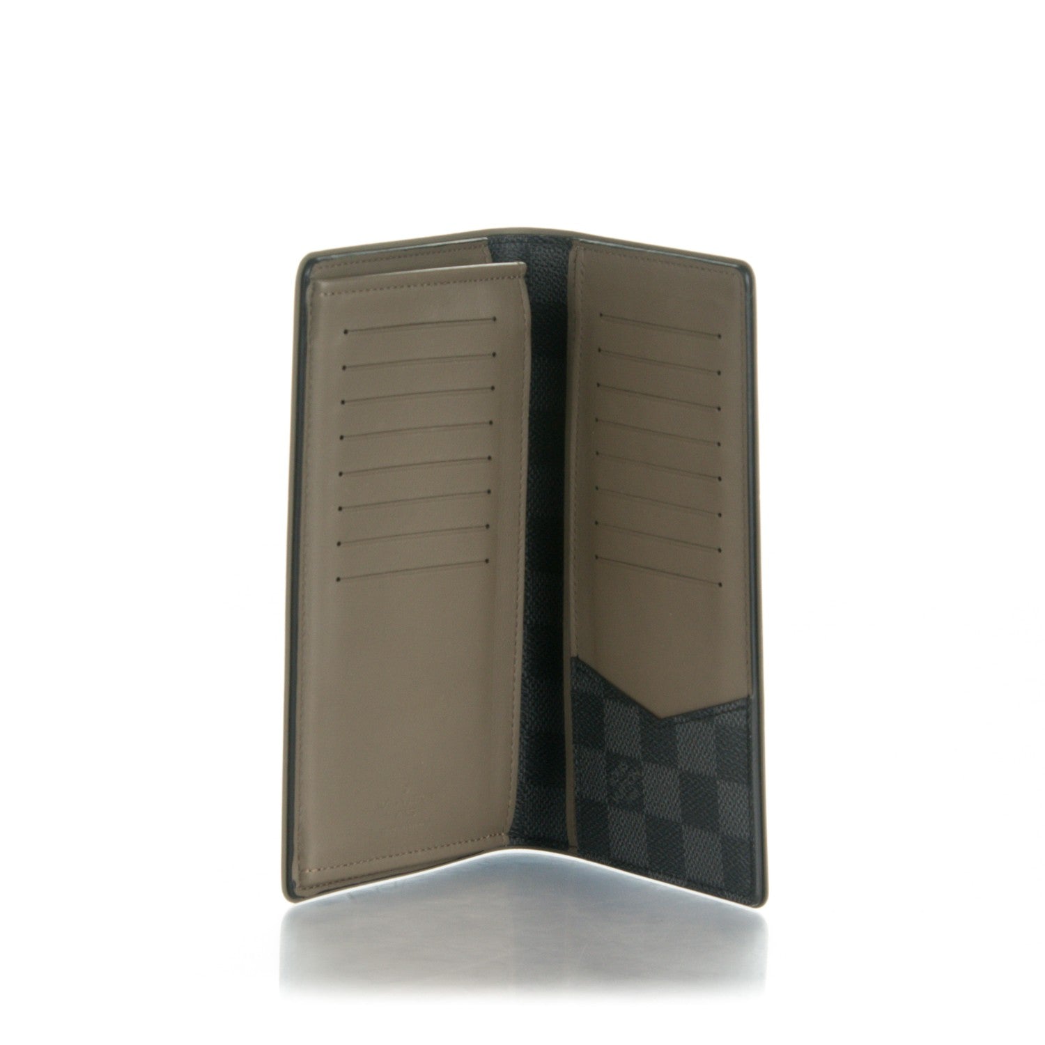 Louis Vuitton Damier Graphite Brazza Wallet Kaki 5 of 7