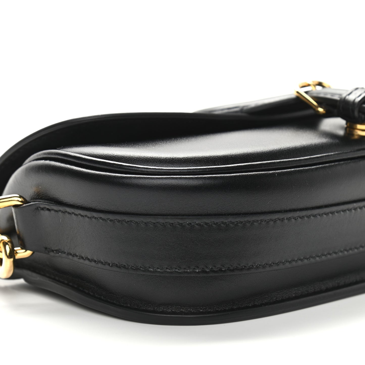 Box Calfskin East West Bobby Bag Black
