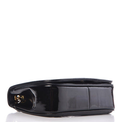 Chanel Patent Mini Flap Black 4 of 17