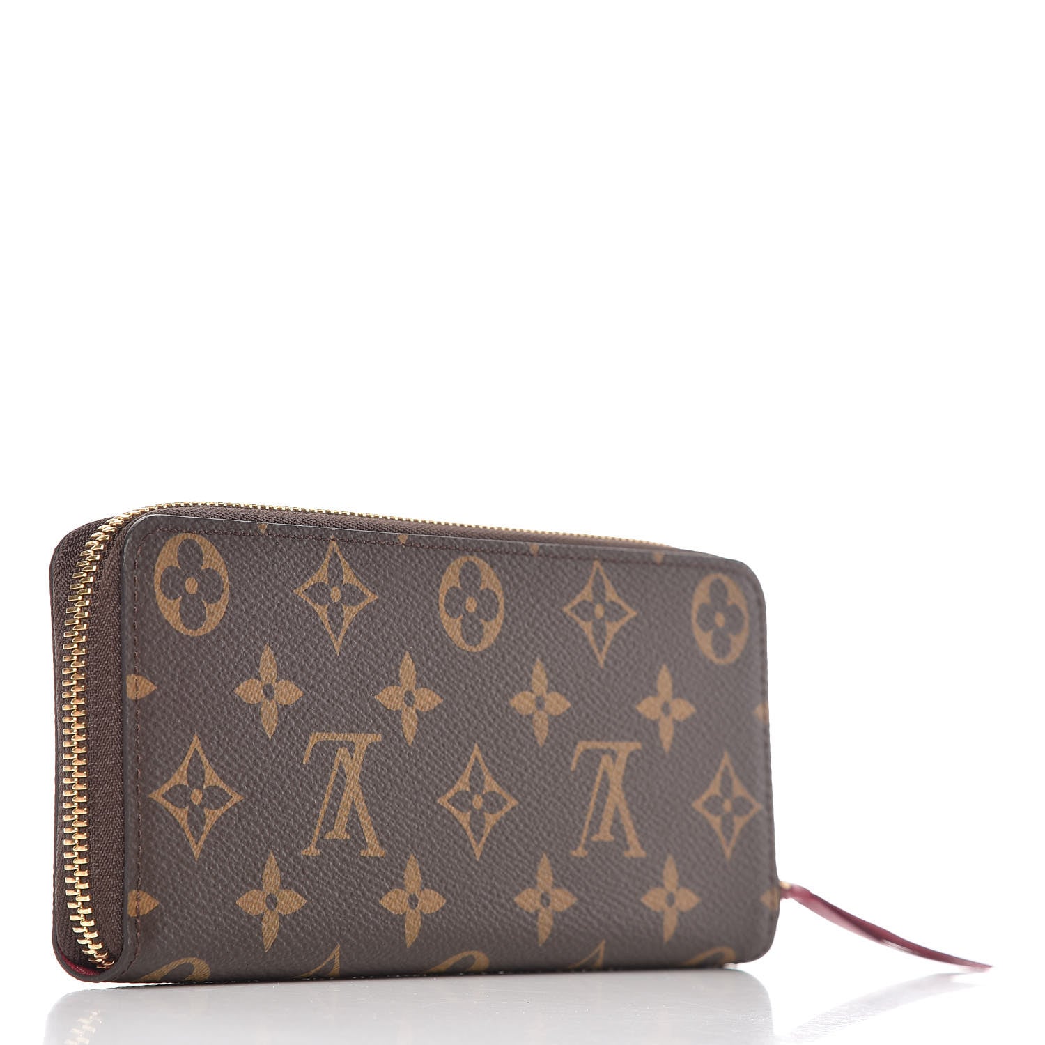 Louis Vuitton Monogram Clemence Wallet Fuchsia 3 of 7