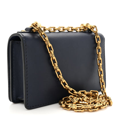 Christian Dior Calfskin Mini J'Adior Chain Flap Bag Navy Blue 3 of 10