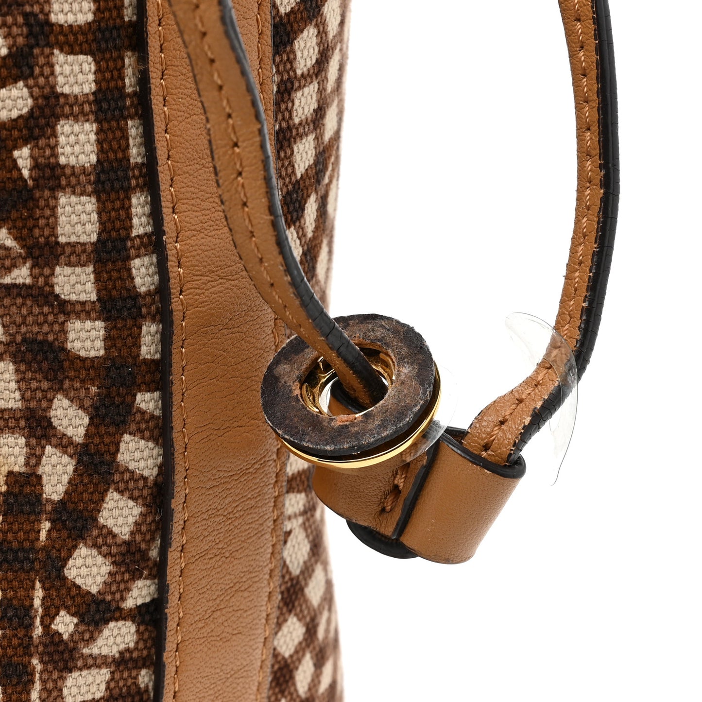 Visetos Medium Liz Reversible Shopper Tote Cognac
