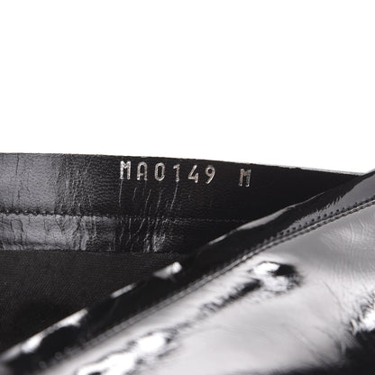 Louis Vuitton Patent Silhouette Ankle Boots 38 Black 7 of 7