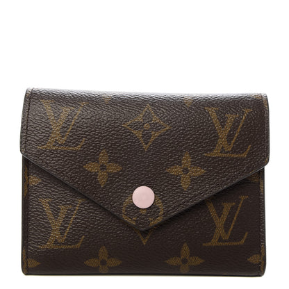 Louis Vuitton Monogram Victorine Wallet Rose Ballerine 1 of 7
