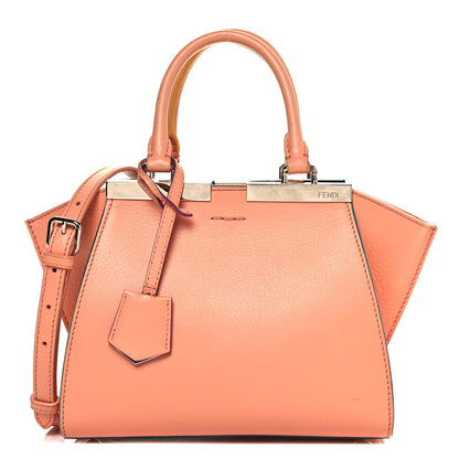 Fendi Vitello Dolce Mini 3jours Tote Albicocca 1 of 14