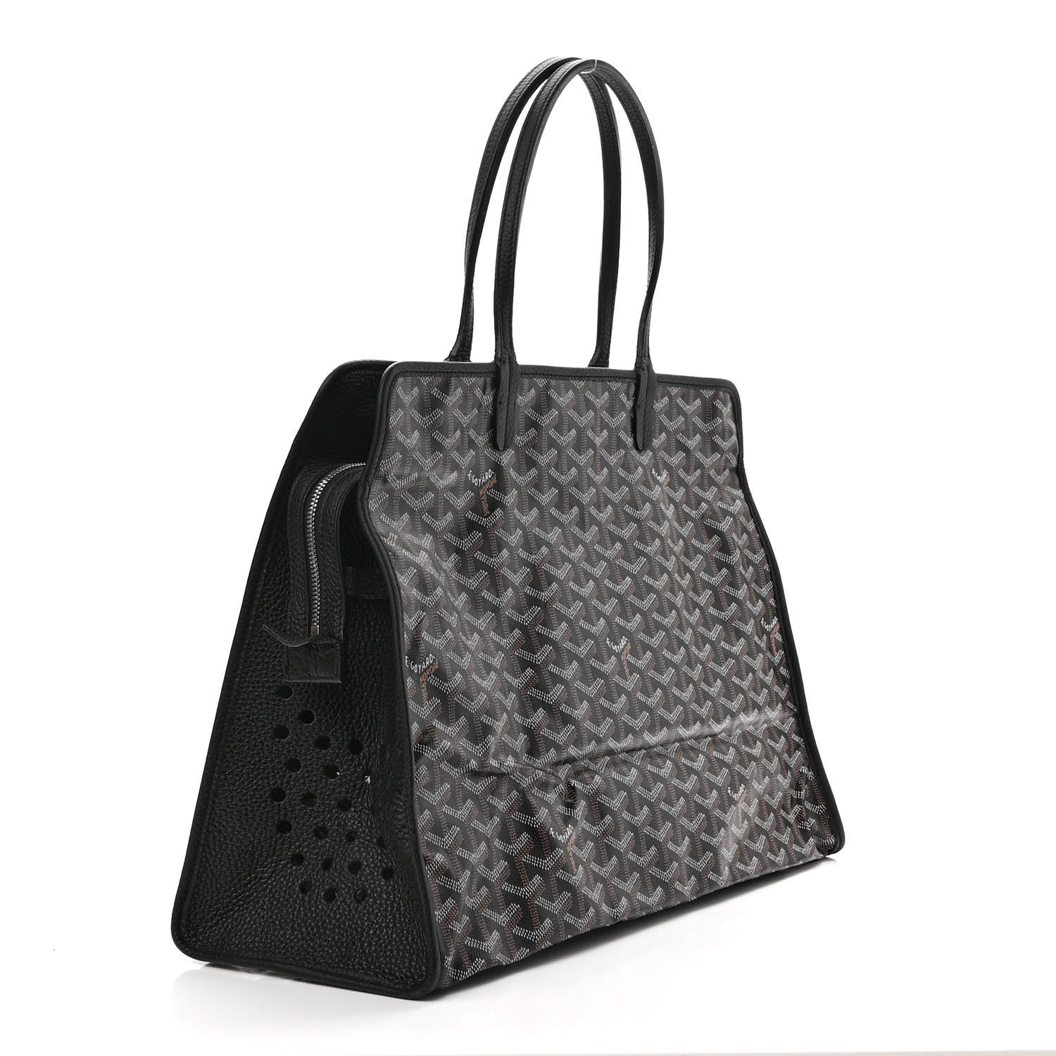 Goyard Goyardine Sac Hardy Pet Carrier PM Black 3 of 11