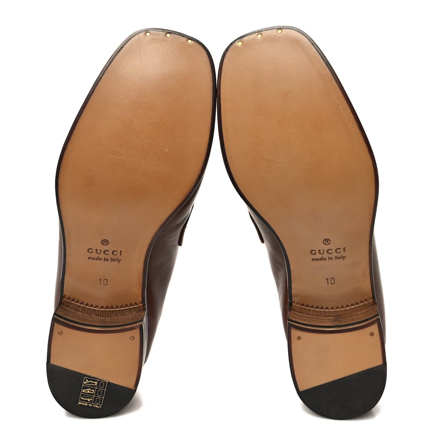 Goatskin Mens Horsebit Loafers 10 Cuir