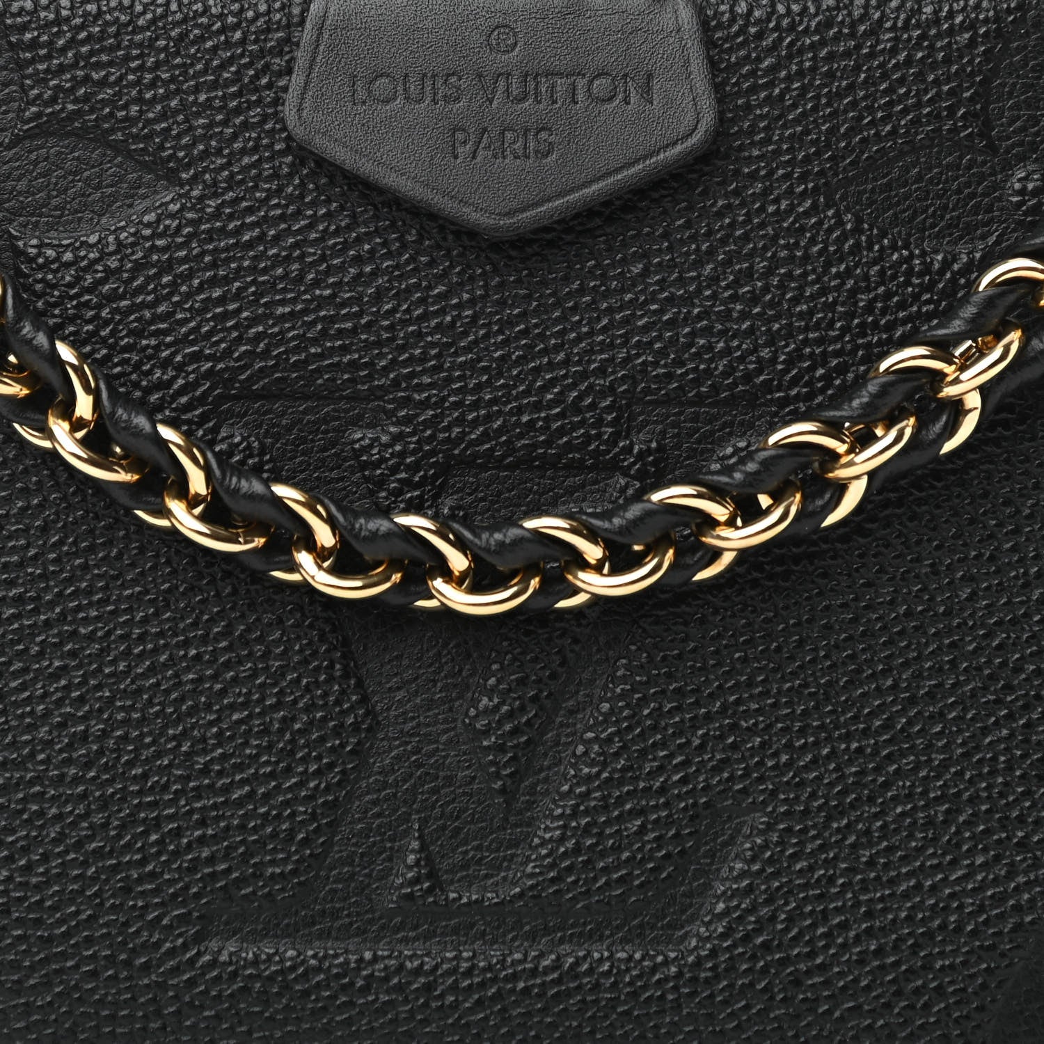 Louis Vuitton Empreinte Monogram Giant Multi Pochette Accessories Large Pochette Black 7 of 9