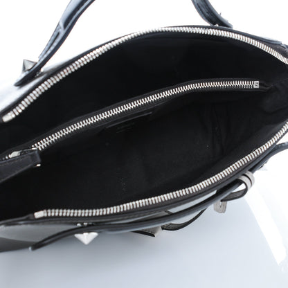 Fendi Vitello Dolce 4 Color Medium By The Way Boston Bag Carbone Grigio Polvere Multicolor 5 of 6