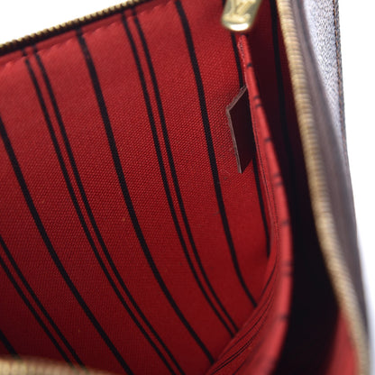 Louis Vuitton Damier Ebene Neverfull MM GM Pochette 7 of 10