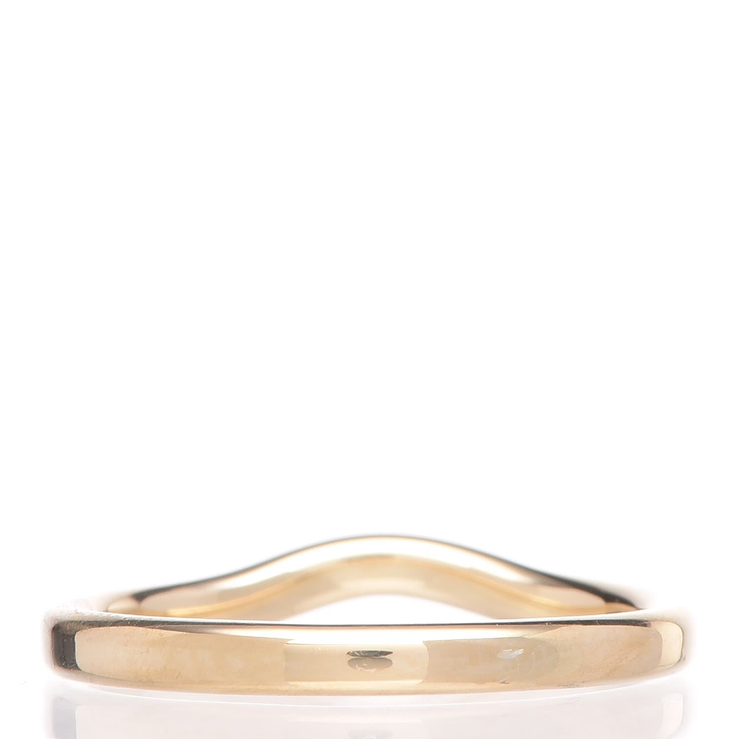 Tiffany 18K Yellow Gold Elsa Peretti Wedding Band Ring 51 5.75 3 of 5