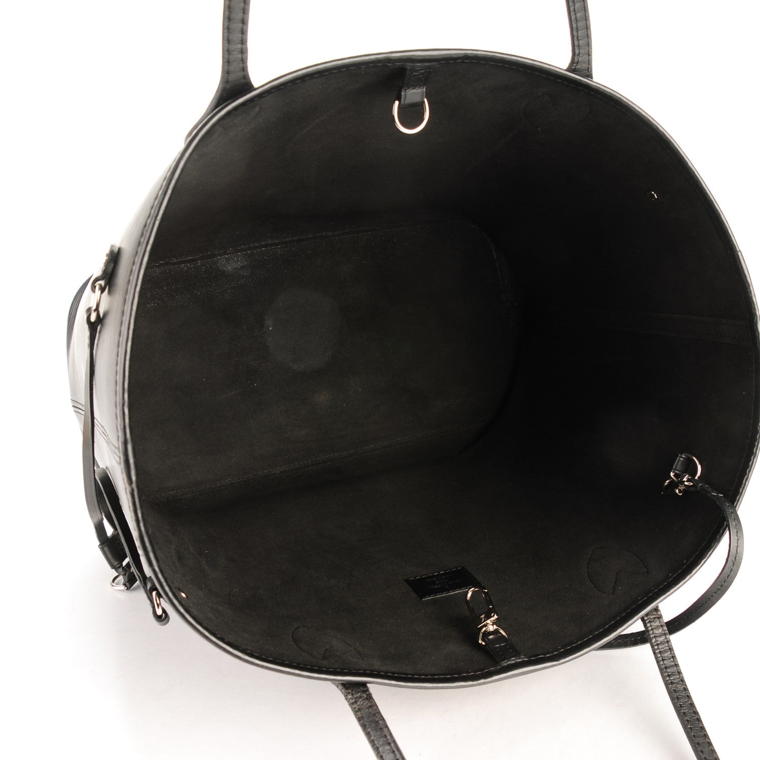 Louis Vuitton Epi Neverfull MM Black 6 of 9