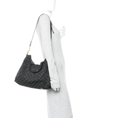 Louis Vuitton Denim Neo Cabby MM Black 2 of 11