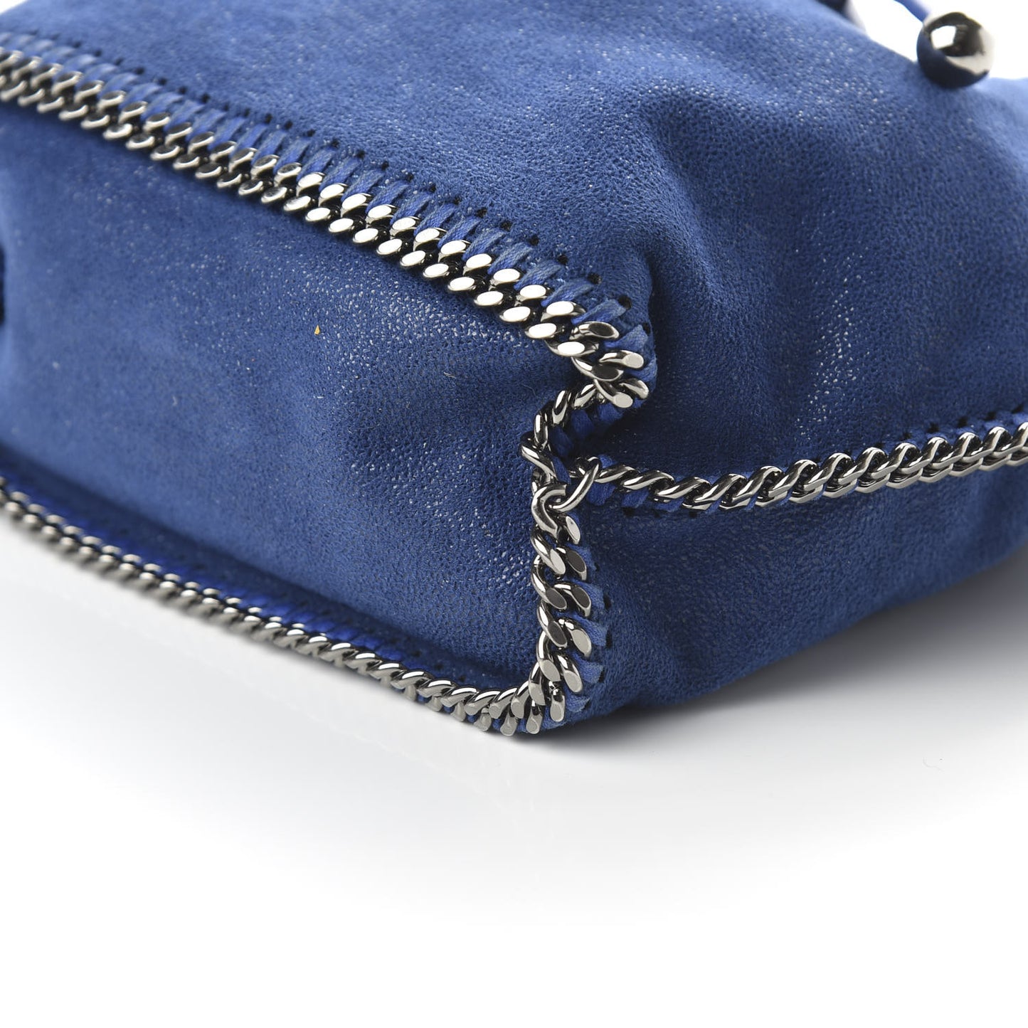 Shaggy Deer Small Falabella Bucket Bag Cornflower