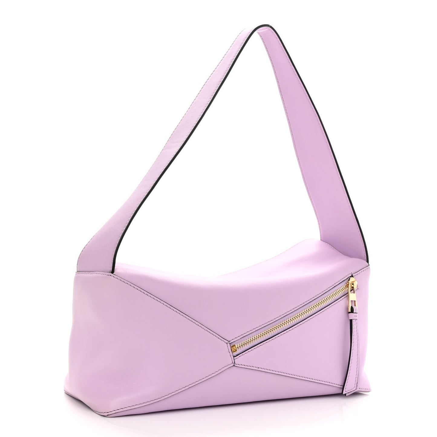 Calfskin Puzzle Hobo Bloom Orchid
