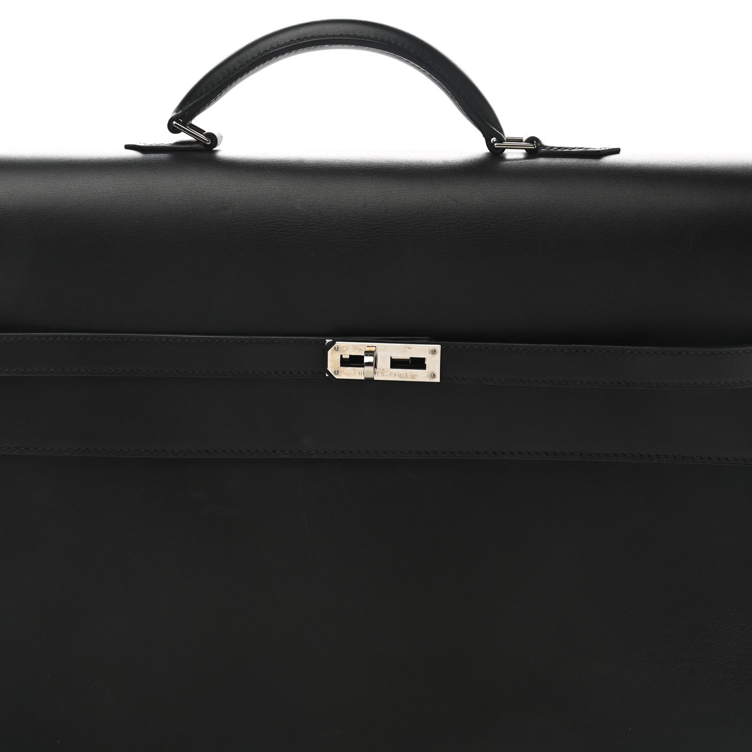 Hermes Box Kelly Depeche 38 Black 7 of 13