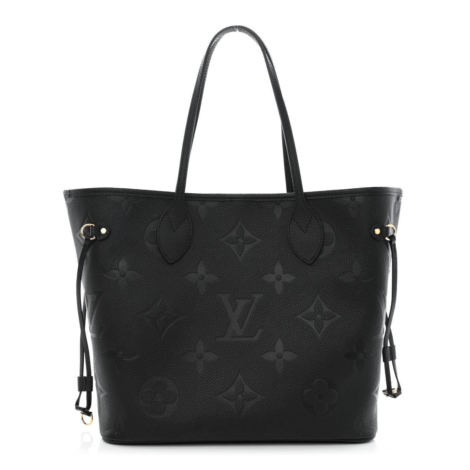 Louis Vuitton Empreinte Monogram Giant Neverfull MM Black 1 of 8