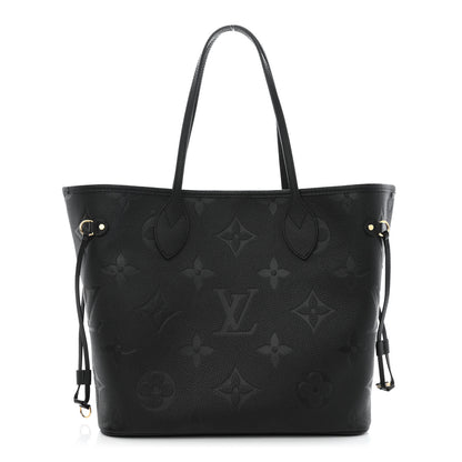Louis Vuitton Empreinte Monogram Giant Neverfull MM Black 1 of 8