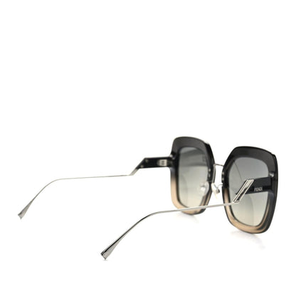 Fendi Square Sunglasses FF 0317/S Black Grey 7 of 8