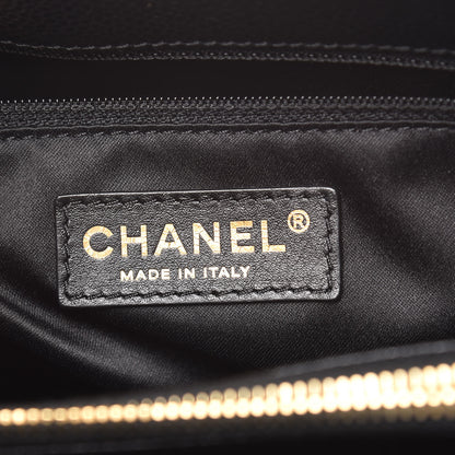 Chanel Caviar Quilted Grand Shopping Tote GST Black 6 of 9