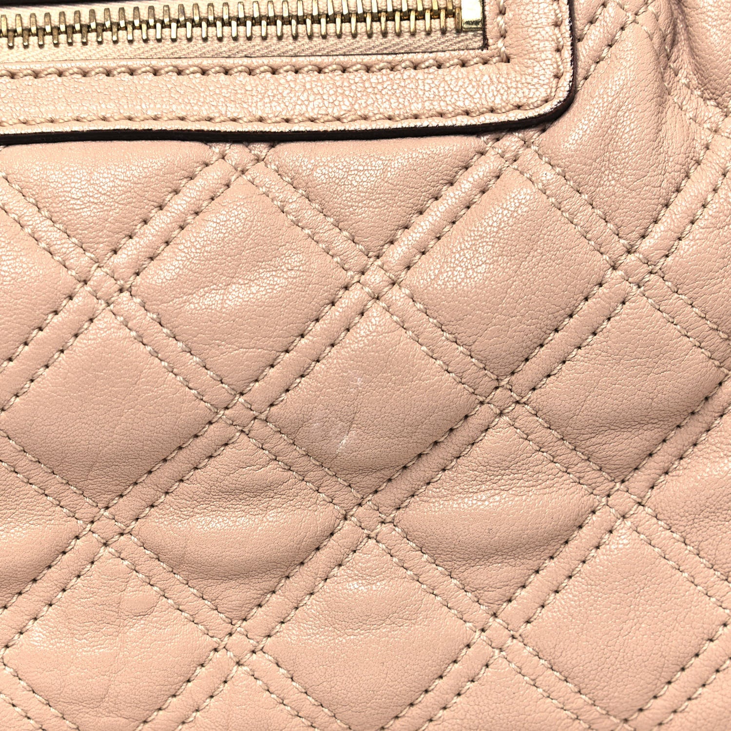 Marc Jacobs Calfskin Quilted Stam Beige 14 of 14