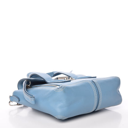 3.1 Phillip Lim 3.1 Smooth Calfskin Mini Pashli Satchel Powder Blue 4 of 21