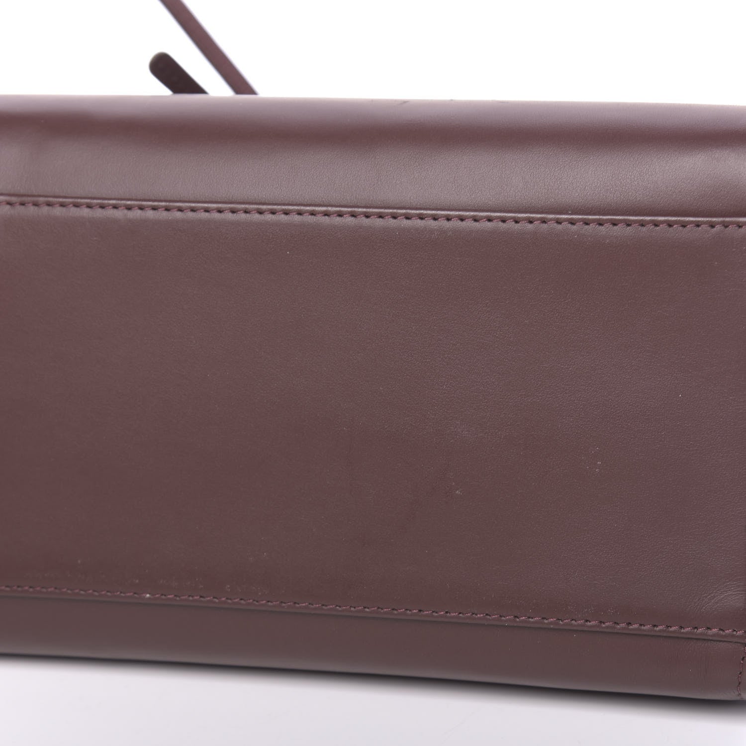 Mansur Gavriel Calfskin Sun Bag Burgundy 9 of 11