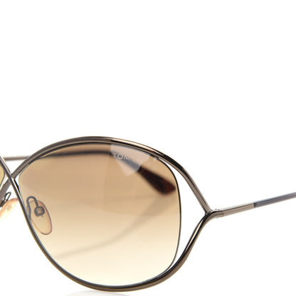 Tom Ford Metal Miranda Crossover Sunglasses TF130 Shiny Bronze 7 of 8