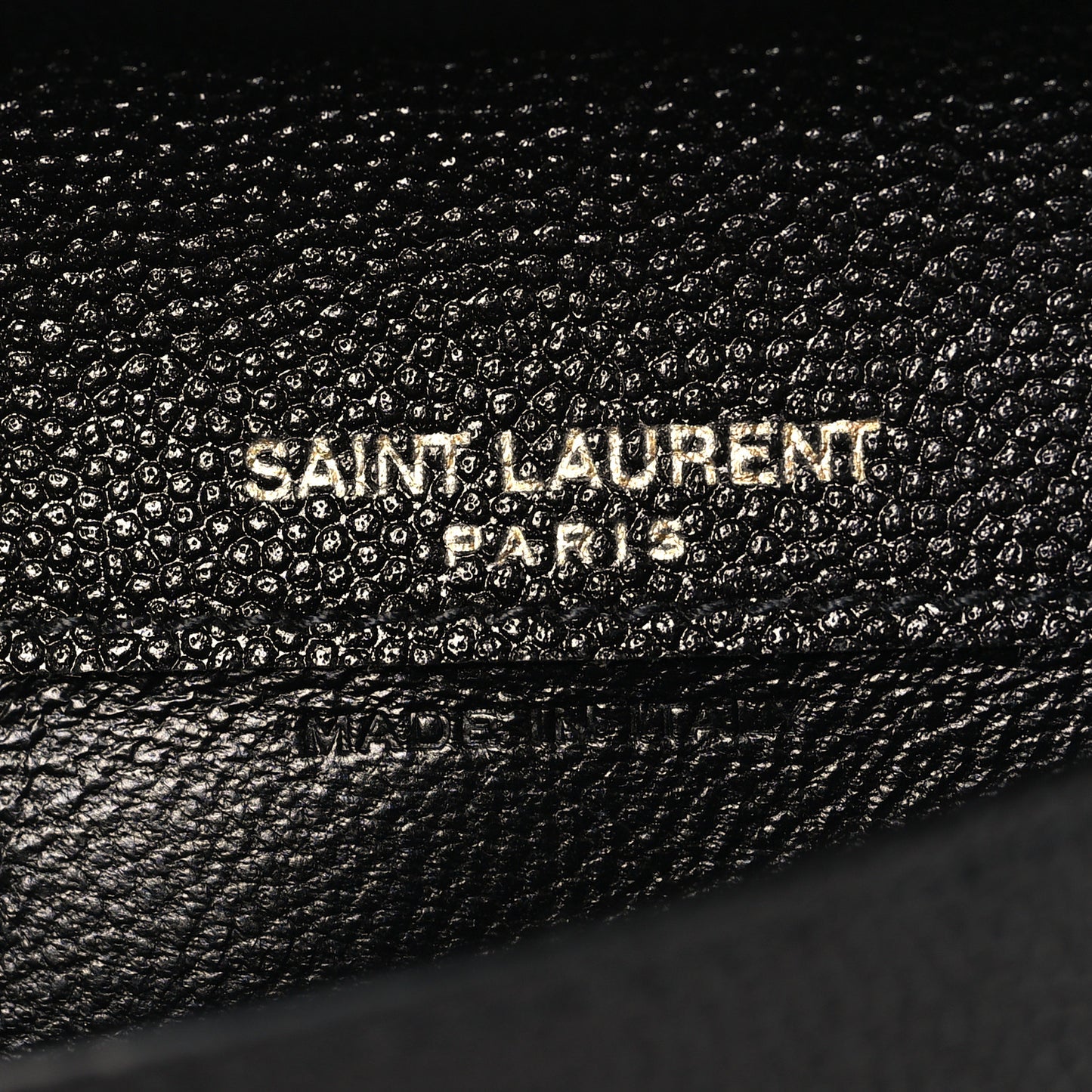 Grain De Poudre Uptown Monogram Card Case Black