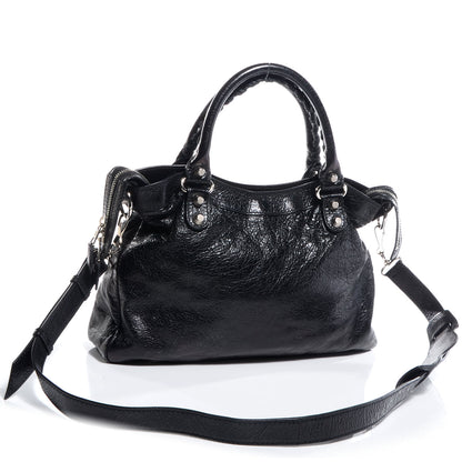 Balenciaga Agneau Giant 12 Silver Hardware Town Black 3 of 10