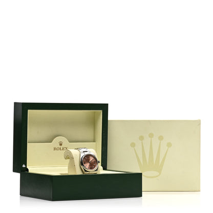 Rolex Stainless Steel 34mm Air-King Oyster Perpetual Precision Watch Pink 114200 5 of 5
