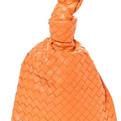 Bottega Veneta Nappa Intrecciato BV Twist Orange 8 of 11