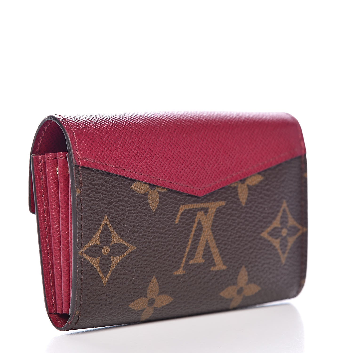 Louis Vuitton Monogram Sarah Multicartes Fuchsia 3 of 10