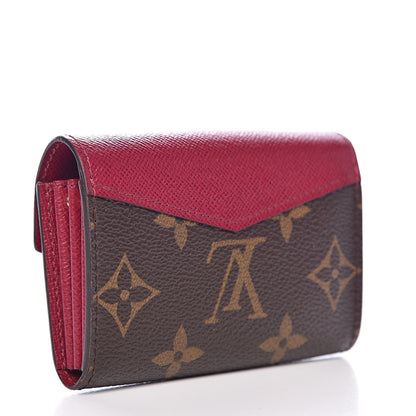 Louis Vuitton Monogram Sarah Multicartes Fuchsia 3 of 10