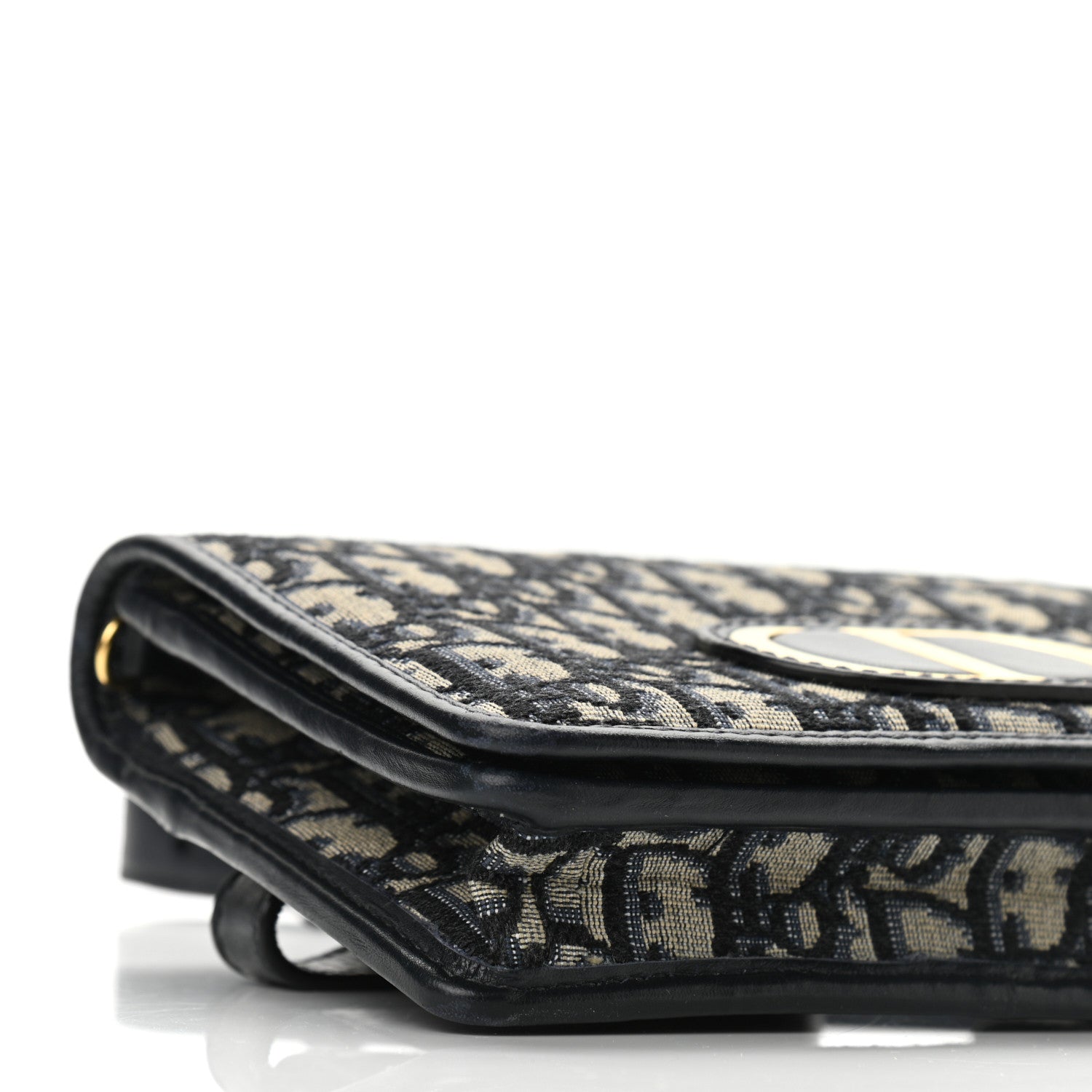 Christian Dior Oblique 30 Montaigne 2-In-1 Pouch Blue 8 of 10