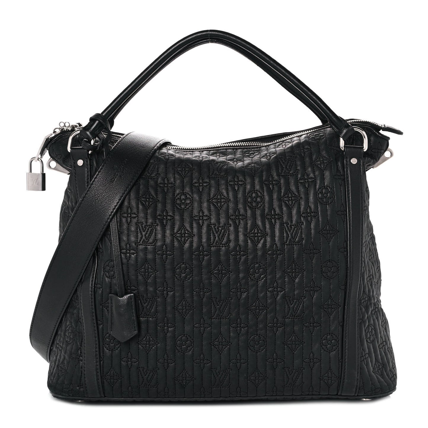 Monogram Lambskin Antheia Ixia PM Black