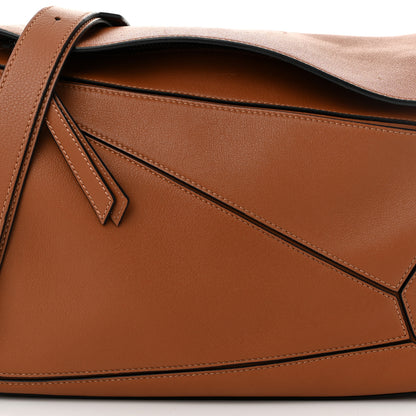 Loewe Calfskin Medium Puzzle Bag Tan 8 of 11