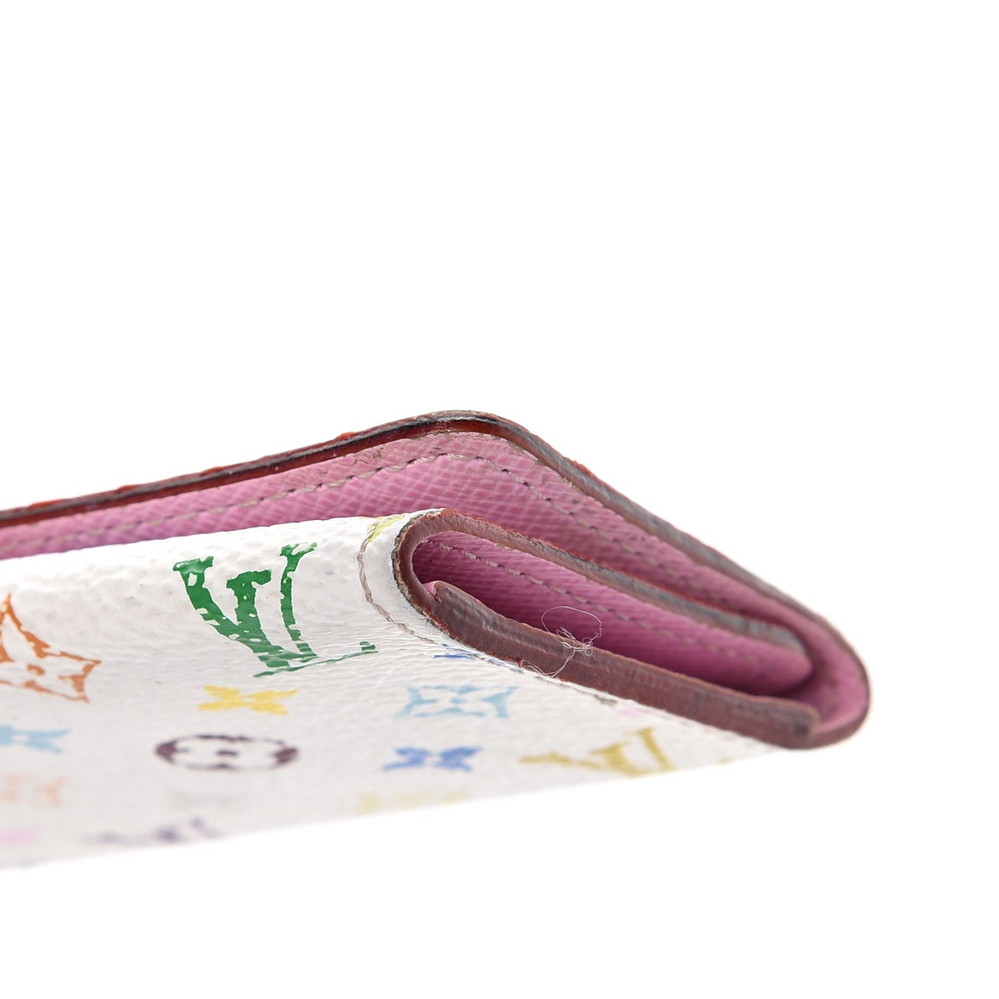 Monogram Multicolor Multicles 4 Key Holder White Litchi